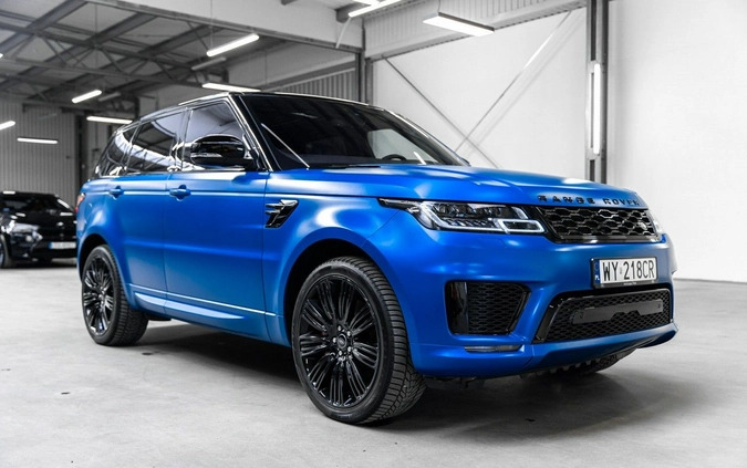 Land Rover Range Rover Sport cena 520000 przebieg: 52979, rok produkcji 2022 z Gubin małe 781